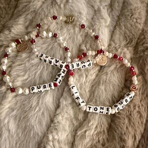 Little Words Pure Barre Bracelet Set